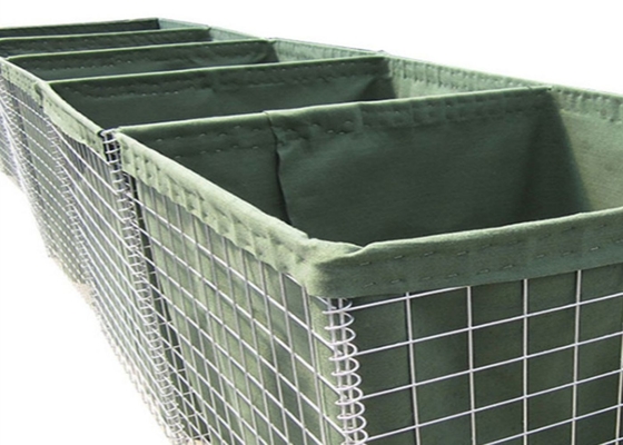 Defensive Military Hesco Barriers 4.0mm 4.5mm Easy Install Hesco Gabion Baskets