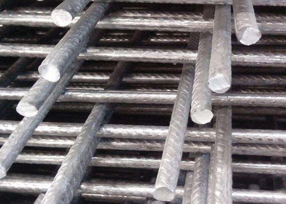 Welded 4x4 Beton Wire Mesh CRB550 Ukuran Lubang 50mm-300mm