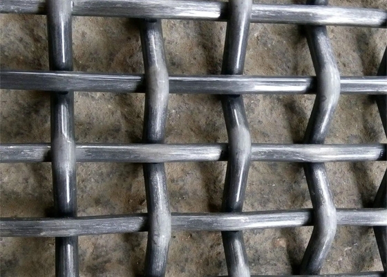 buy 65mn Mine Sieve Screen Wire Mesh For Aggregate / Mining ISO9001 Approved online manufacturer