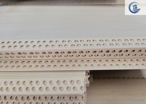 Manik Sudut Plastik Tahan Karat Tebal 1mm Untuk Konstruksi Drywall