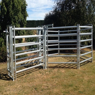 Cattle fence panel for livestock or farmyard with hot dipped galvanized