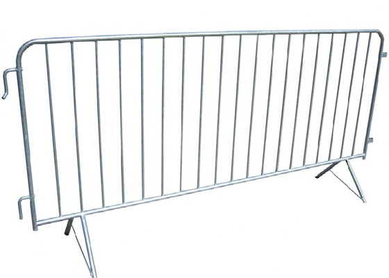 Hot dipped galvanized temporary fence crowd control barrier portable fencing