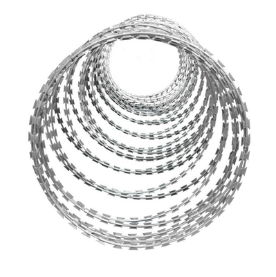 Customizable Concertina Razor Wire BTO-22 Hot dipped galvanized