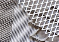 Decorative Stainless Steel Expanded Metal Lath , Galvanized Diamond Mesh