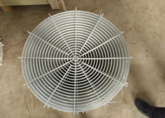 PVC Powder Coated Fan Guard Grill Stainless Steel For Cooling Fan 0