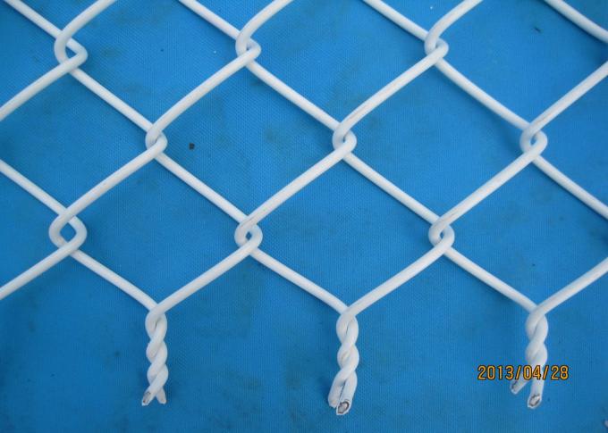 5m-25m Chain Link Mesh Fence PVC Coated Chain Link Fencing 0