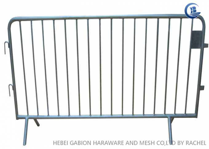 Galvanized Welded Mesh Fencing Crowd Control Barricade Fence For Concerts 0