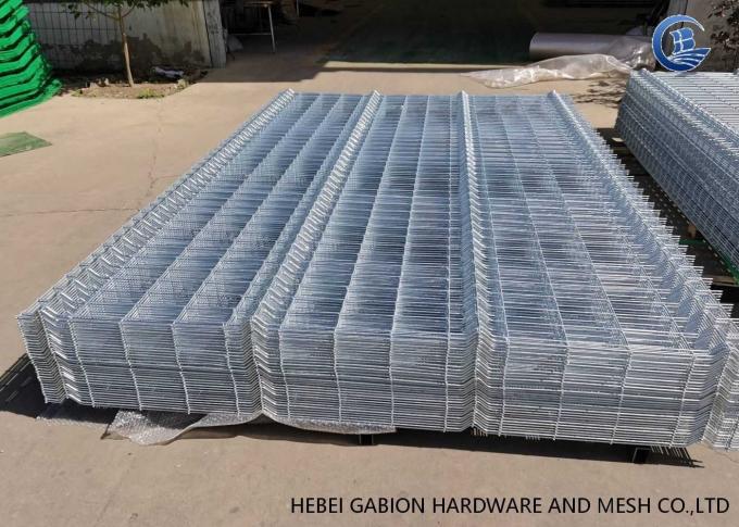 Hot Dipped Galvanized Fencing 3D Curved Welded Wire Mesh 50mmx100mm Hole 1