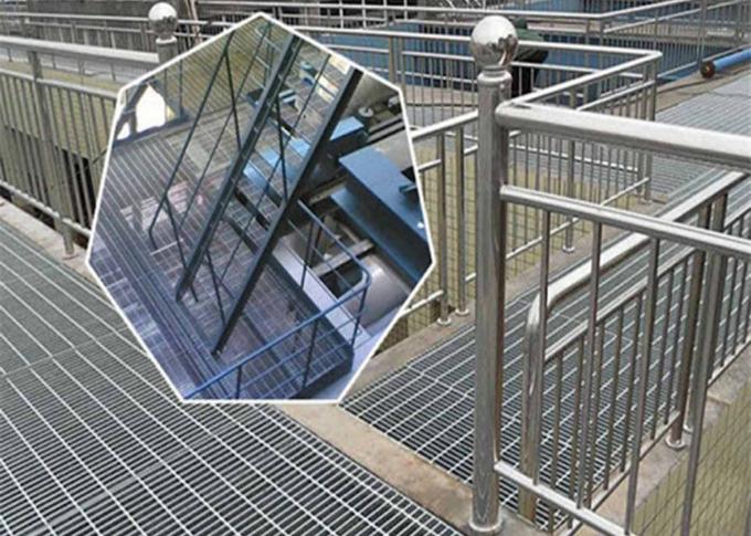 Stair Floor Steel Grating Platform Stainless Steel Trench Drain Grates 0