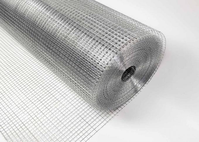 Floor Heating Galvanised Wire Mesh Roll , Hot Dipped Galvanized Wire Mesh For Concrete 0