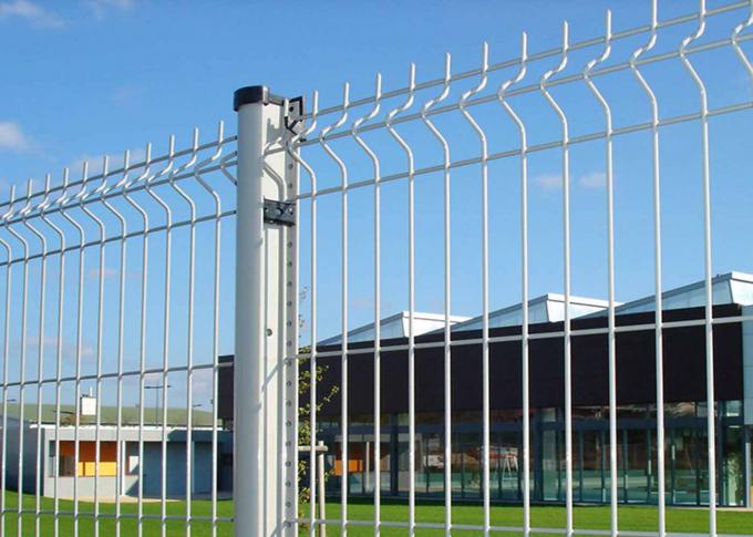 Anti Corrosion Welded Mesh Fencing For School / Airport / Railway 0