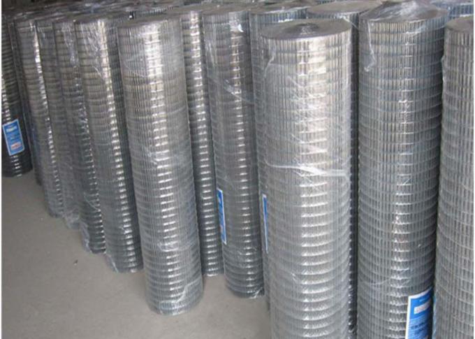Galvanized Stainless Steel Welded Wire Mesh Rolls For Construction / Fence 0