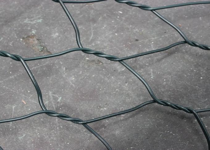 Gray Hexagonal Wire Mesh Gabions And es PVC Coated 1