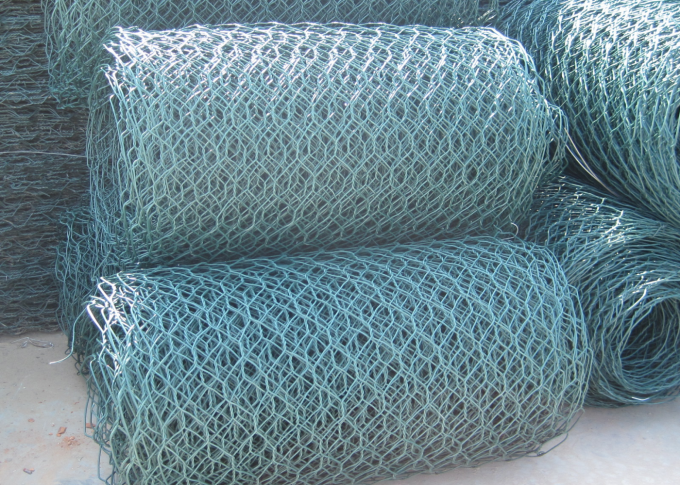 Hexagonal Rockfall Protection Netting 1-50m/roll Flexible Metal Netting 2