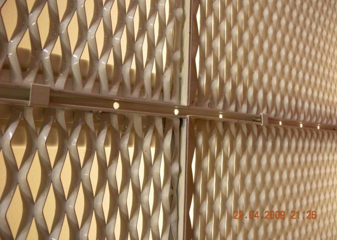 Expanded Galvanized Steel Mesh , Architectural Stainless Steel Expanded Mesh 1