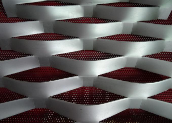 Powder Coated Expanded Metal Mesh 1.5mm -5mm Thickness For Decoration 2