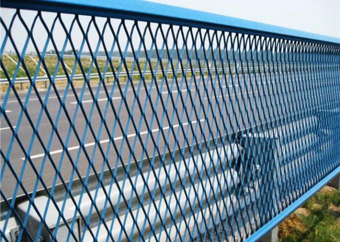 Decorative Expanded Metal Mesh Sheet Size Customized For Highway 0