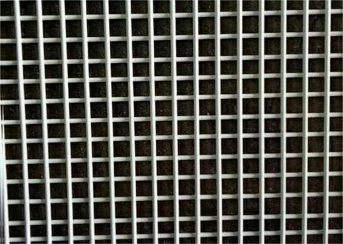 Powder Coated Welded Wire Mesh Panel 1"X1" Hole Size For Protection 0