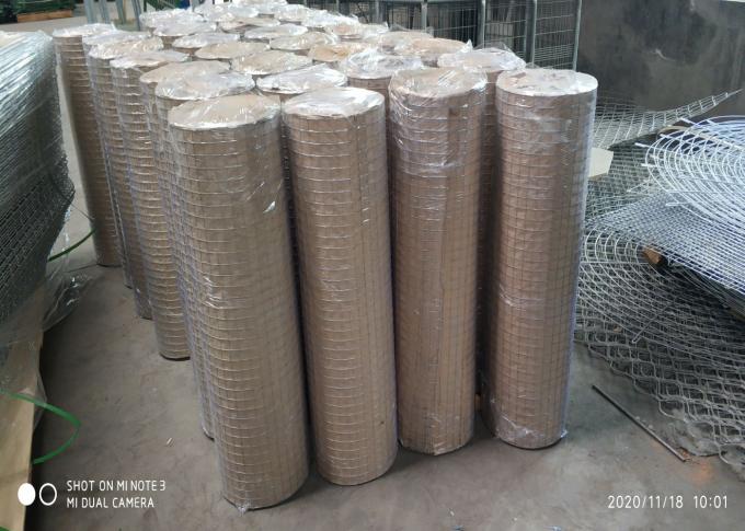 1"X1"Hole Size Galvanised Welded Wire Fence Mesh Rolls For Poultry 1