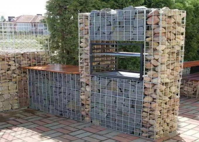 1.8-4.0mm Welded Gabion Box Retaining Wall For Protection 3