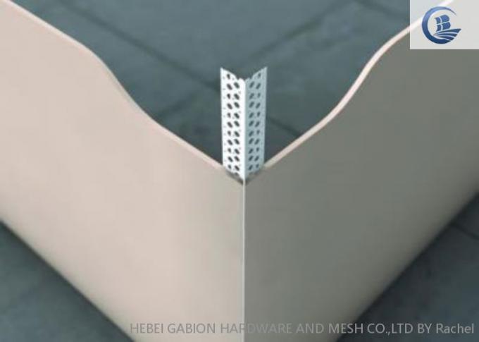 Rustproof Plastic Corner Bead 1mm Thickness For Drywall Construction 1
