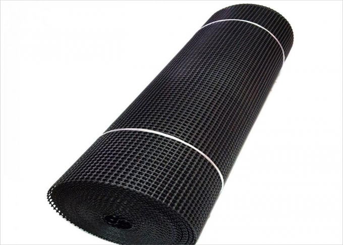 Heavy Duty Plastic Wire Mesh , Extruded Square Netting 6mm Hole Size 3