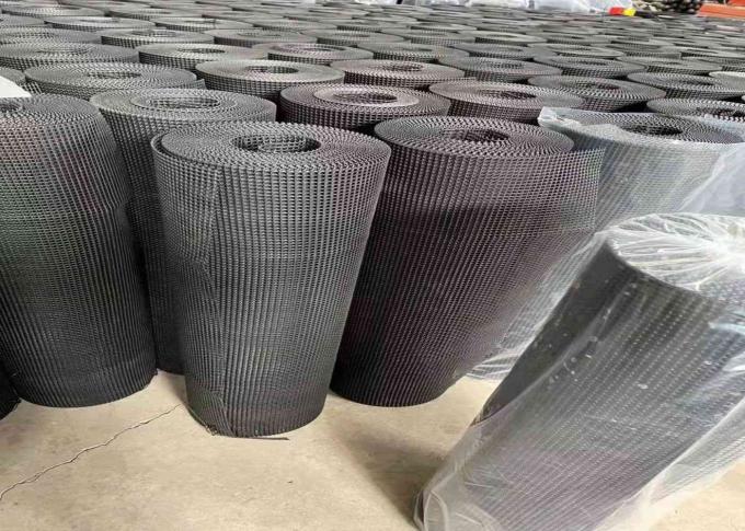 Heavy Duty Plastic Wire Mesh , Extruded Square Netting 6mm Hole Size 4