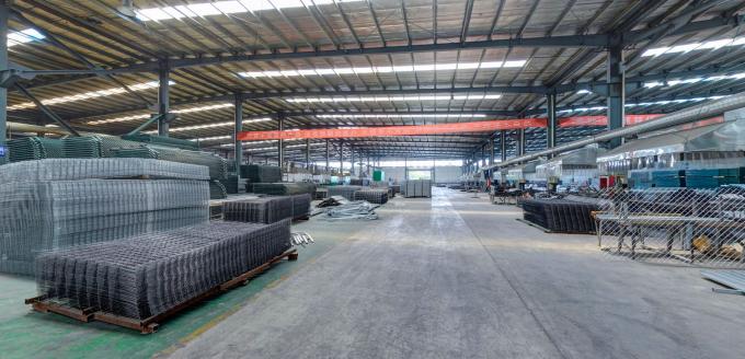 Hebei Gabion Hardware And Mesh Co., Ltd factory production line 1