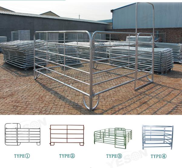 Portable Cattle fence panel for livestock or farmyard with hot dipped galvanized 2