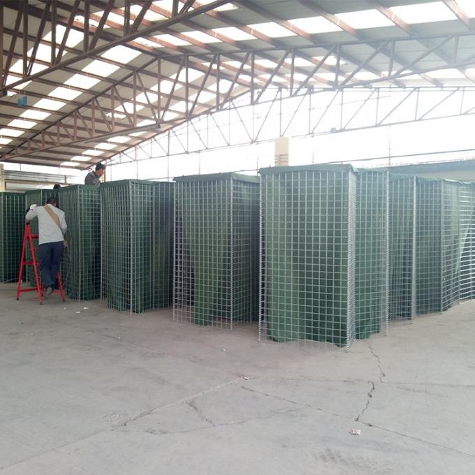 Military defensive barrier wall hot dipped galvanized welded gabion 1