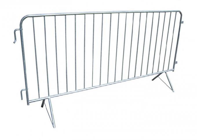 Galvanized temporary  fencing crowd control barrier portable fence for festival 0
