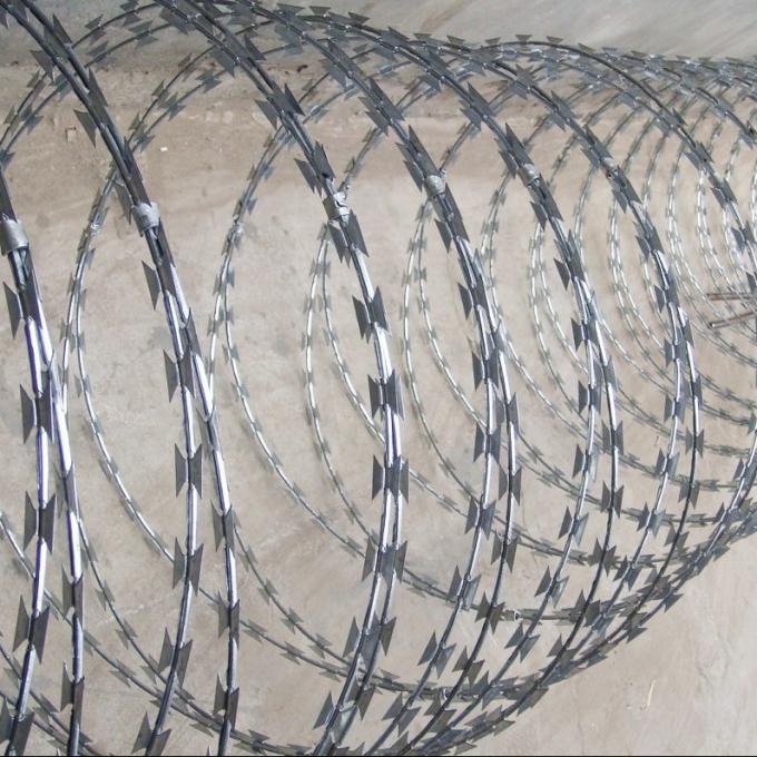 Prison Fencing Stainless Steel Cocertina Razor Wire fence BTO-22 1