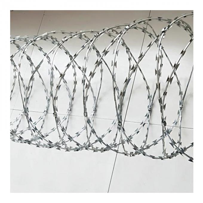 Concertina Wire Fencing Stainless Steel BTO-22 Security fence 0