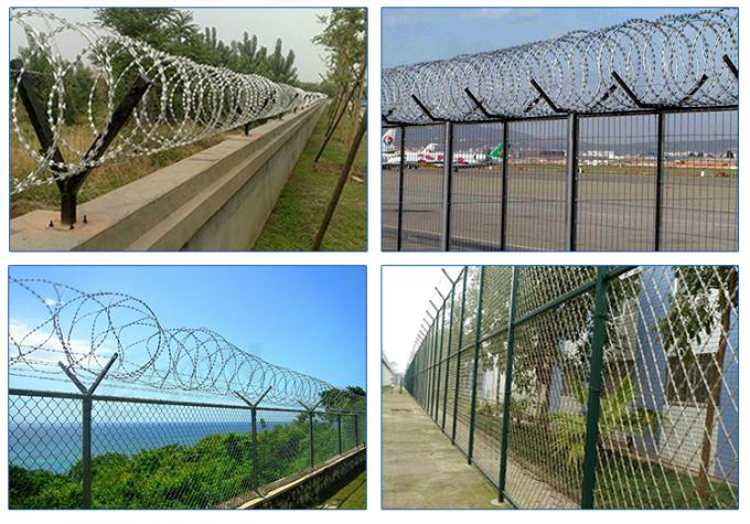 Concertina Wire Fencing Stainless Steel BTO-22 Security fence 7