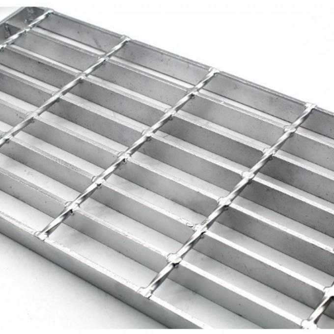 Serrated Stainless Steel Grating with 6x6mm Cross Bar 1