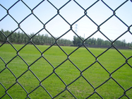 5m-25m Chain Link Mesh Fence PVC Coated Chain Link Fencing