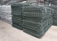 Galvanized PVC Coated Gabion Baskets For Protecting Riverbank