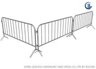 Galvanized Welded Mesh Fencing Crowd Control Barricade Fence For Concerts