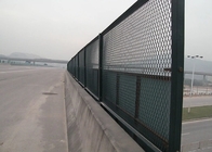 Metal Steel Wire Mesh Fencing Antirust Expanded Metal Mesh Fence With Diamond Hole