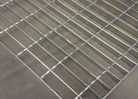 Welded Serrated Steel Grating , Stainless Steel Floor Grating