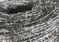 Hot Dipped Galvanized Steel Barbed Wire For Farm Fence / Prison Fence