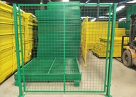 Security Welded Wire Mesh Fence 0.5mm-2.5mm Wire Gauge Color Customized