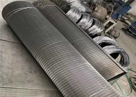 Stainless Steel Sieve Screen , Johnson Wedge Wire Screen for Water Well