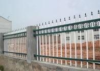 Protection Wrought Steel Fencing , Residential Steel Tubular Fence