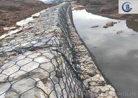 Gray Hexagonal Wire Mesh Gabions And es PVC Coated