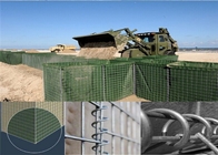 Military / Flood HESCO Barrier , Hesco Bastion Baskets For Modern Wars