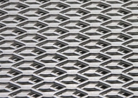 Silver Expanded Metal Mesh Screen Corrosion Resistance For Architectural