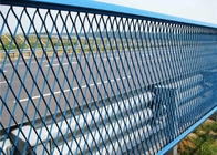 Tamaño de hoja ampliado decorativo de la malla metálica modificado para requisitos particulares para la carretera