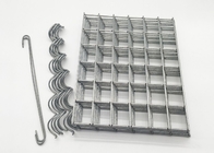 Hot Dipped Galvanized Gabion Box Welded Gabion Wall Square Hole