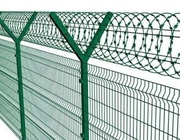 La sécurité galvanisée en métal a soudé Mesh Fencing avec la taille 75mm x 12.5mm d'ouverture avec le fil en accordéon